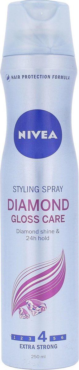 Nivea Diamond Gloss Styling Spray - Haarspray - 250ml