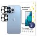 Wozinsky protection d'objectif d'appareil photo pour Apple iPhone 17, verre trempé, 2 pièces, noir