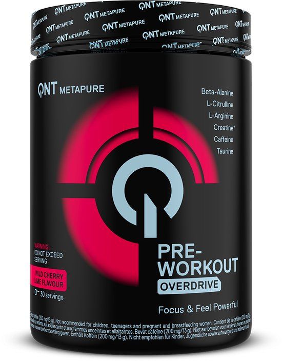 QNT Pre Workout Cherry-Lemon 390g