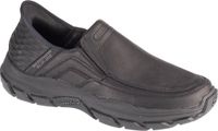 Skechers Slip-Ins Respected - Elgin, Mannen, Zwart, Leer, Maat 42.5