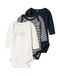 NAME IT NBNBODY 3P LS Y/D CORE 2 NOOS Unisex Rompertje - Maat 86