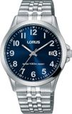 Lorus Klassiek herenhorloge van roestvrij staal met metalen band