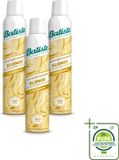 Batiste 3 x Nuance de couleur Blond Clair Shampooing sec - 200ml