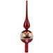 AM Design Christbaumspitze Weihnachtsdeko rot, Christbaumschmuck (1-tlg), aus Glas, Höhe ca. 30,5 cm
