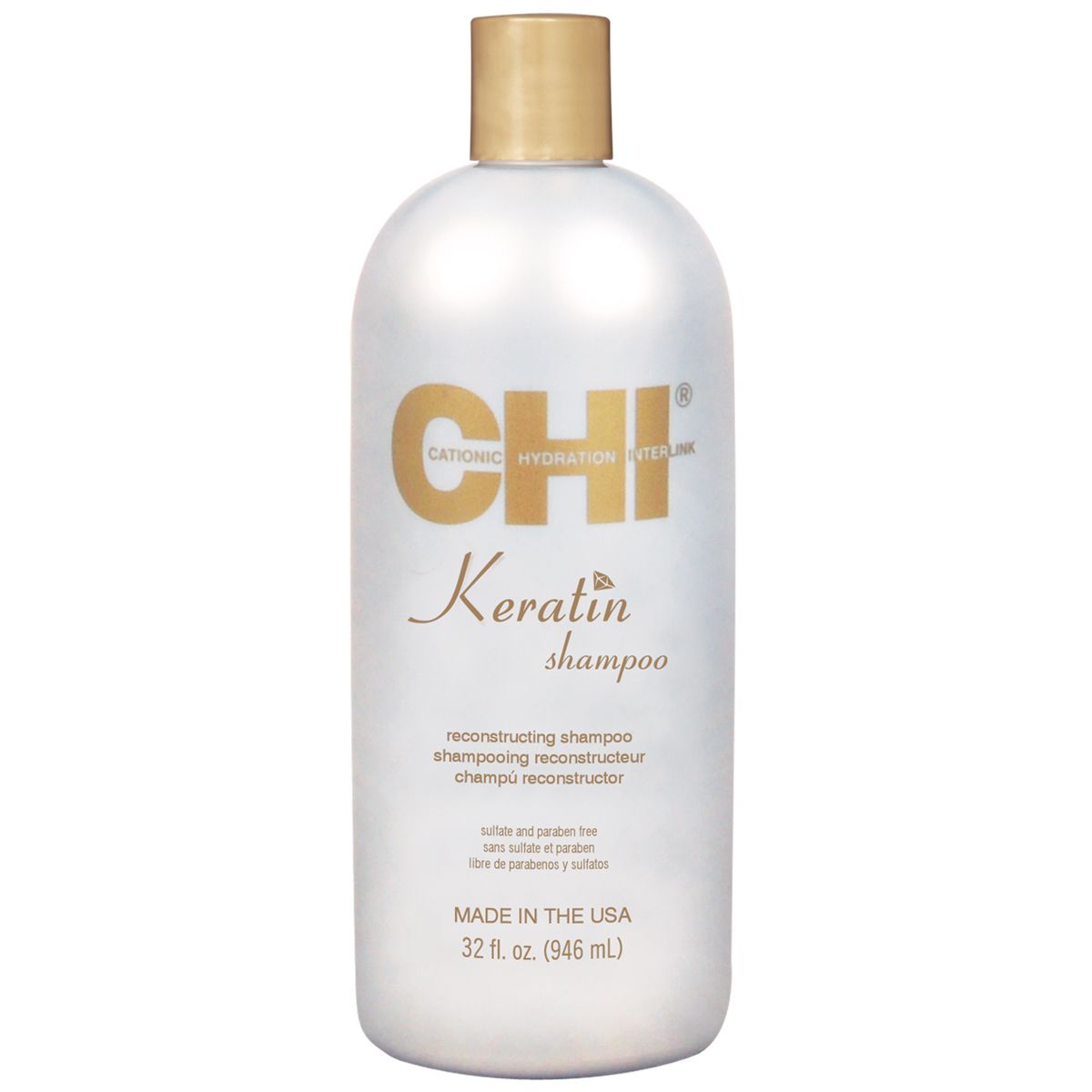 CHI Keratin Shampoo Droog/Weerbarstig Haar 946ml