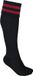 PROACT® Sportsokken Met Contraststrepen PA015 - Black / Sporty Red - 35/38 EU