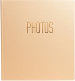 Exacompta Fotoalbum boekgebonden 60 zwarte pagina's OfficeByMe - Beige