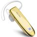 New Bee Bluetooth headset V5.0 draadloze headset Bluetooth handsfree bellen in het oor met Clear Voice Capture technologie Bluetooth in-ear headset voor iPhone Samsung Huawei HTC, Sony, etc (goud)