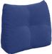 vidaXL - Coussin de siège - Bleu marine - 60 x 24 x 50 cm - Velours