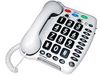 Geemarc Telecom Amplipower 40 - Versterkte telefoon - Wit - Grote knoppen
