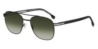 HUGO BOSS Boss 1723/S Zonnebril voor heren, zilver mat zwart