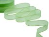 Furlanis N1125_549_50 Geborduurd Organza sluierlint, licht appelgroen, 11,50 x 11,50 x 4,50 cm