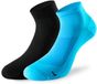 Lenz Sokken Running 3.0 Unisex Volwassenen Vochtregulerend Luchtdoorlatend Naadloos Verstevigde hak Verstevigde teen Effen Flashblue/Zwart