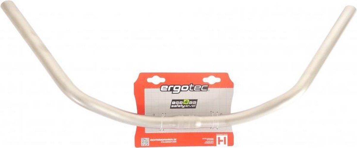 ERGOTEC Stuur Moon Cruiser 25,4x610 mm - alu look