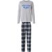 ESMARA® Pyjama femme (gris, L (42/44))