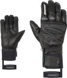 Ziener Heren GALF-Z Skihandschoenen/wintersport | Primaloft, leer, touch, zwart, 8,5