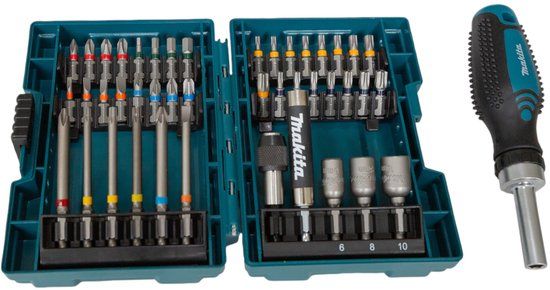 Makita 44-delige ratel- en schroevendraaierset E-25096