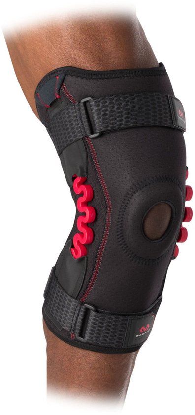 McDavid NRG Kniebrace met veerscharnieren, maat M