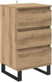 vidaXL Dressoir Artisanaal Eikenkleurig Hout