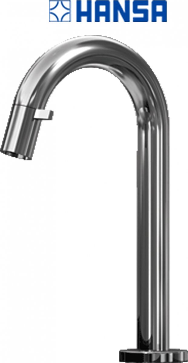 Hansa Nova Style Toiletkraan - vaste uitloop - 131 mm - chroom - 50918101