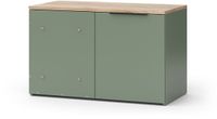 Vicco Wido Sideboard – 80 x 50 cm met deur Groen