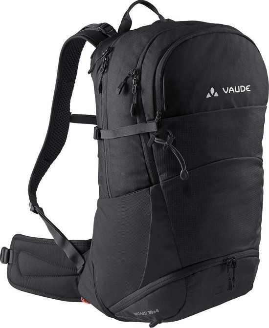 VAUDE Wizard 30+4 - Black - 30L Backpack - Polyester