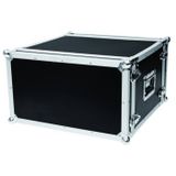 Effect-rack Roadinger CO DD 19 inch rack 6 HE Hout Incl. greep