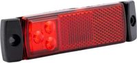 All Ride Zijmarkeringslicht 9-32V 3 LED rood