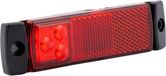 All Ride Zijmarkeringslicht 9-32V 3 LED rood