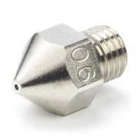 MicroSwiss Micro Swiss nozzle voor Creality CR-10S Pro/CR-10 Max hotend (M6x.75mm) 1,75 mm x 0,60 mm