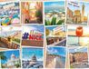 Urban Collectie Puzzle 2000 pièces Côte d'Azur Nice