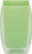 Spirella Freddo Tandenborstelhouder – Badkamertumbler en Borstelhouder voor de Badkamer – Grijs – 7 x 7 x 10,5 cm
