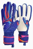Reusch Kinder keepershandschoenen Attrakt Grip - Maat 4 - Latex - Blauw/Wit/Oranje
