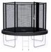 Akrobat ORBIT ABOVE 430 (14ft) Antraciet inclusief veiligheidsnet