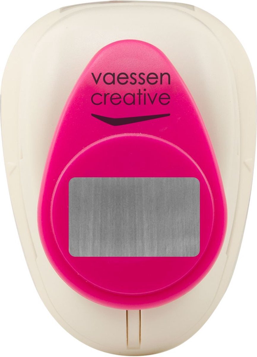 Vaessen Creative Figuurpons Medium Rechthoek 2 Ø2,5cm