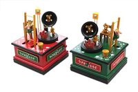 Nataluna Muziekdoos platenspeler 12 x 17 cm, zoals afgebeeld
