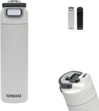 Kambukka Elton 600ml Chalk White 2.0 Insulated Water Bottle with 3-in-1 Lid