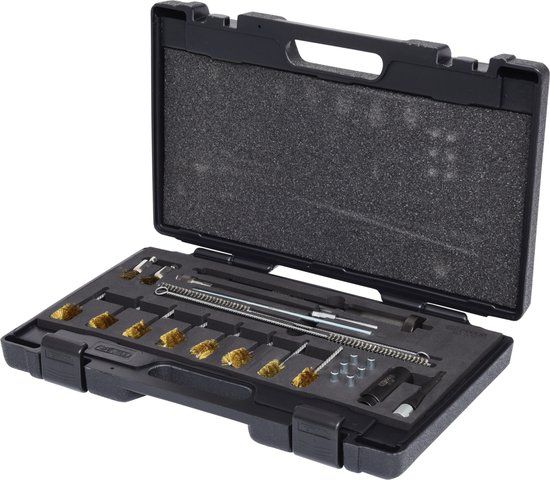 KS TOOLS Injektorenschacht-Reinigungs-Satz, 23-tlg ( 152.1370 )