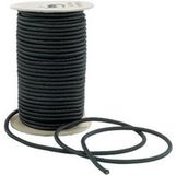 ABC-LED Elastisch Touw - 8 mm - ZWART - per meter