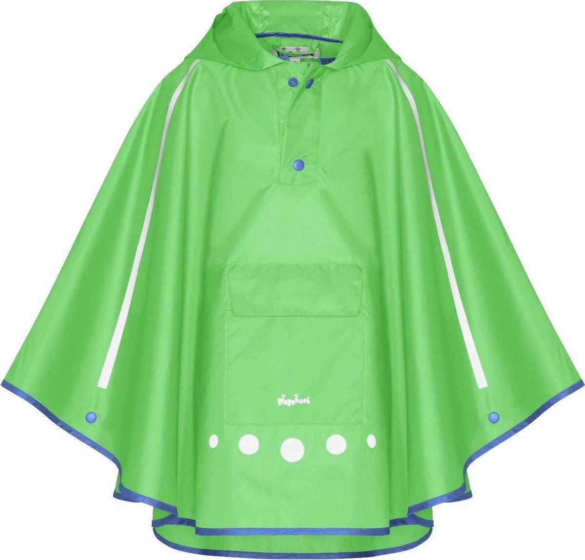 Playshoes regenponcho opvouwbaar groen junior - 4010952551457