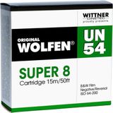 WOLFEN UN54 B+W Neg.Film Super 8, 15 m ISO 64-200