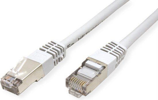 Value F/UTP Cat.5e (Class D) patchkabel, grijs, 3 m
