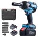 StarTech Accuboormachine met slagfunctie - Set met slagmoersleutel - Vierkante opname van 1,27 cm - 800 Nm - Borstelloze motor - 3 snelheden - 4 bits
