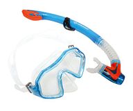 Schildkröt Barbados 940011 Snorkelset voor kinderen, 2-delig, bril, snorkel, ABC-set, junior duikset, hoogwaardige siliconen, cool design, perfecte pasvorm, in blisterverpakking