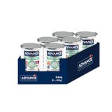 Advance Diets natvoer voor honden, hypoallergeen met lam, 6 blikjes à 400 g
