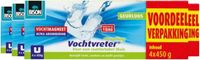 Bison Vochtvreter Ambiance Magneet Neutraal 4-Pack