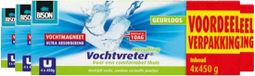 Bison Vochtvreter Ambiance Magneet Neutraal 4-Pack