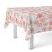 Martina Home Wasdoek tafelkleed Freda rood 140 x 140 cm