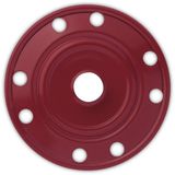 Prym Aannaaidrukknoop 35 mm donkerrood 1 st.