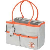 AniOne Lola transporttas grijs/oranje